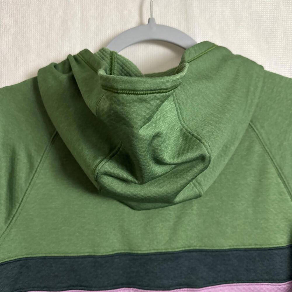 Cotopaxi Women's Large Green Color Block Full Zip Hooded Bandera Outdoor Jacket - Picture 6 of 13